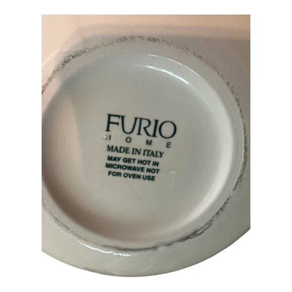 Furio Home Italian Christmas Tree Pitcher 64 Oz Green & White Ceramic - Picture 7 of 7